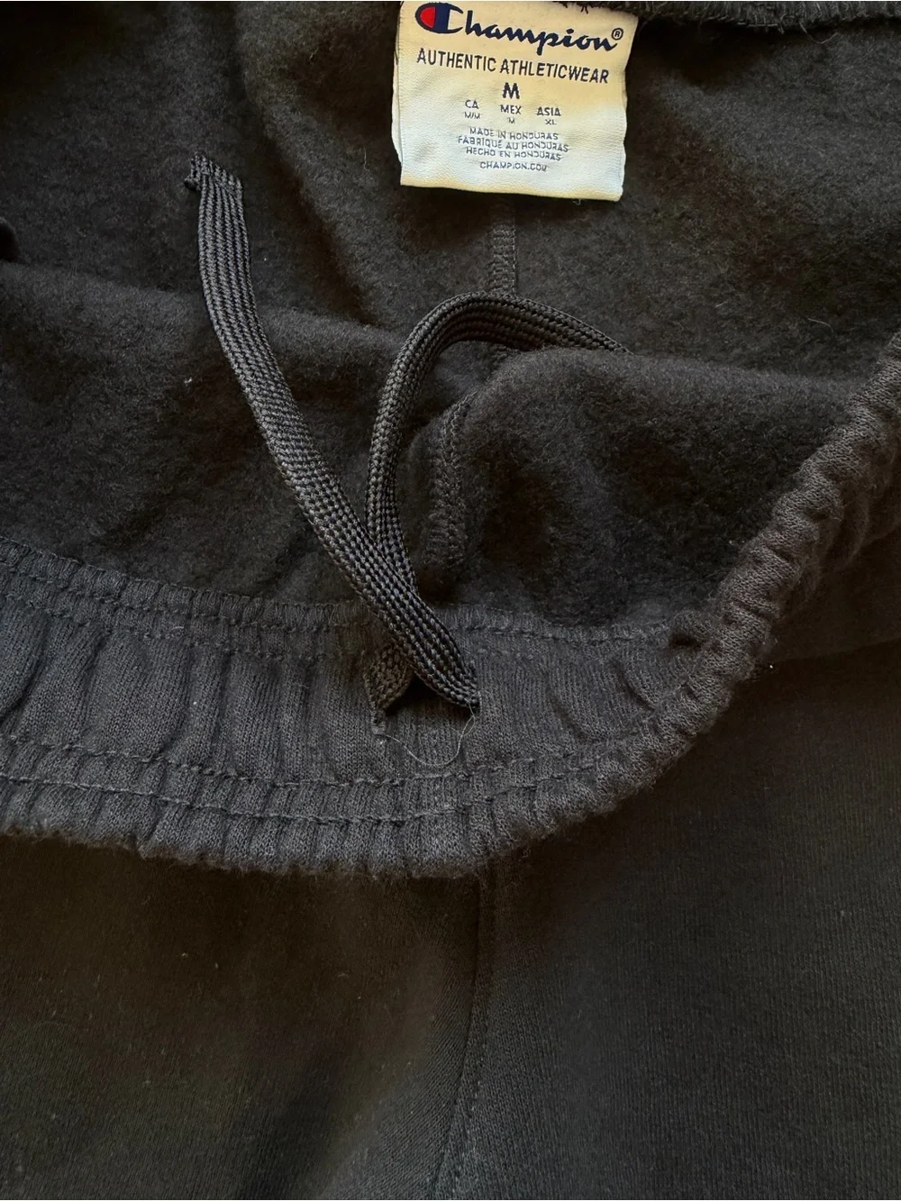 NWT Air Force Champion Black Sweat Shorts - Size M